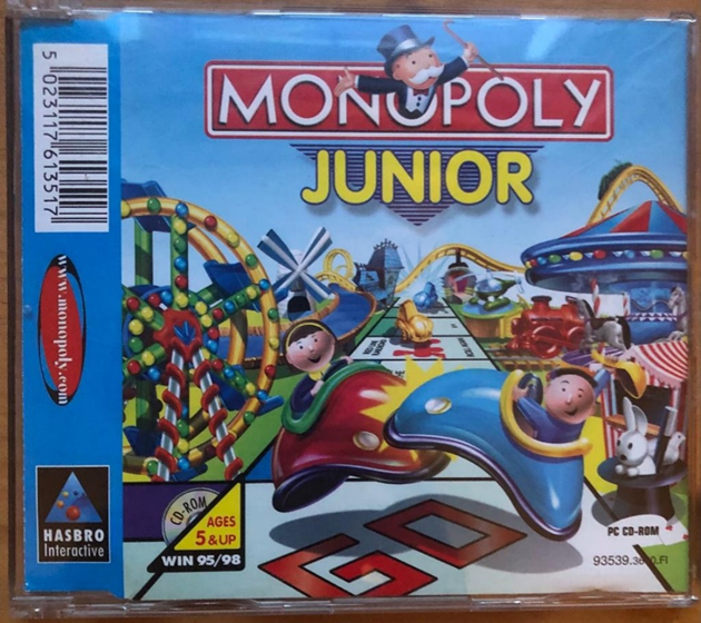 Monopoly Junior PC CD Game (CD ONLY) on eBid United States